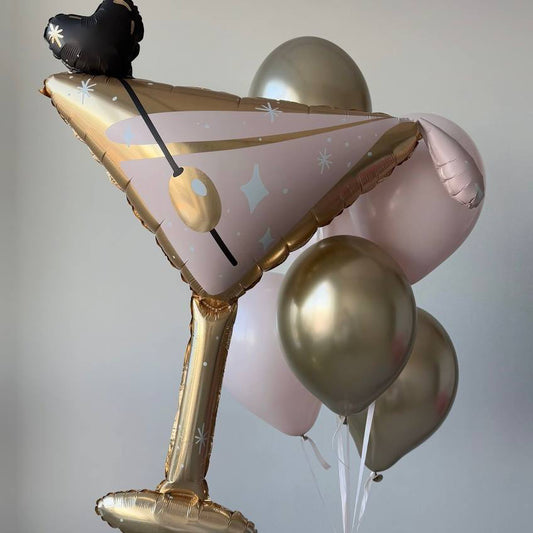 Martini Balloon Bouquet